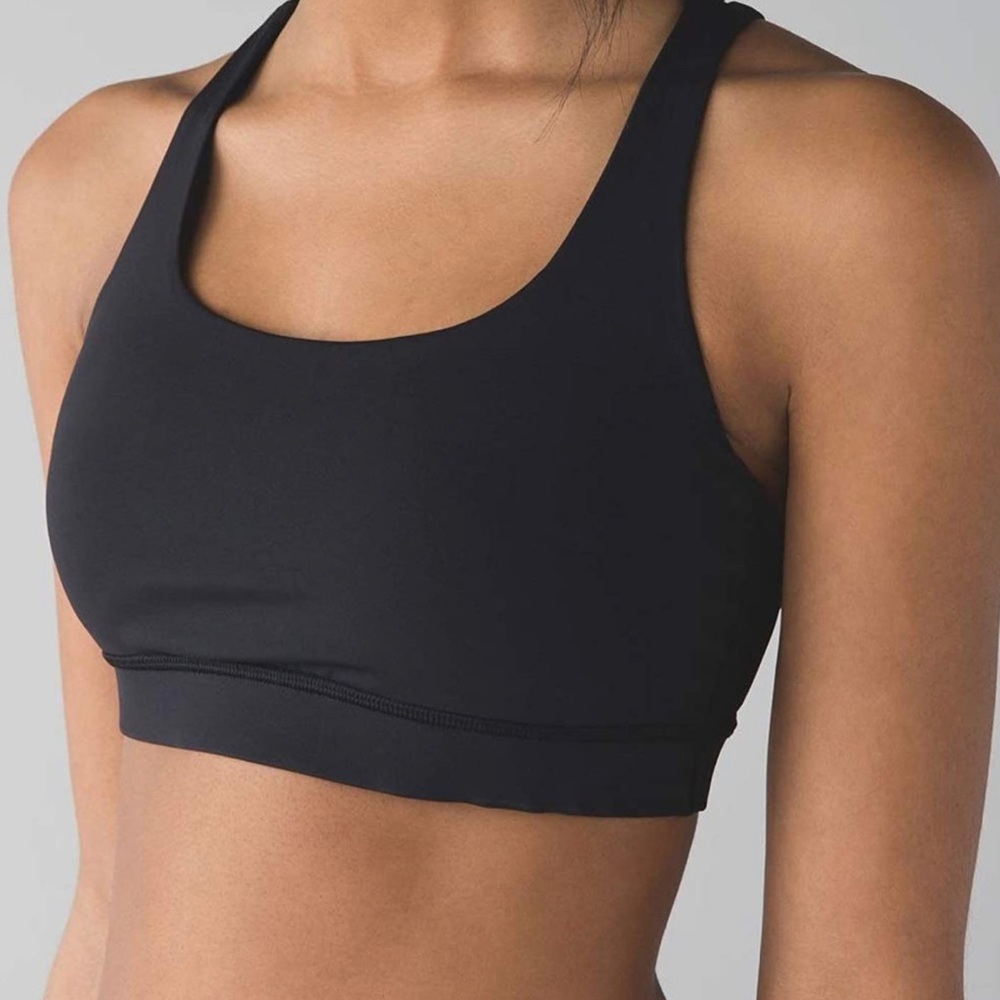 Lululemon Black Energy Sports Bra